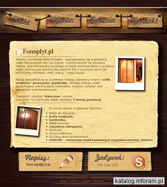Szafy wnękowe Warszawa - Formpłyt