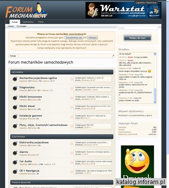 Motoryzacyjne forum mechaników samochodowych