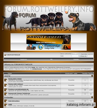 Forum o Rottweilerach