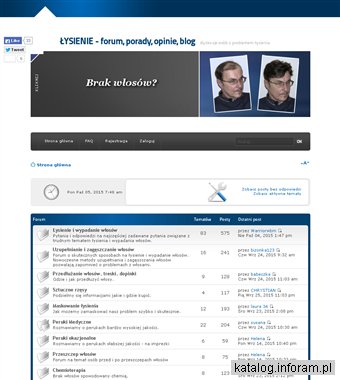 Forum łysienie
