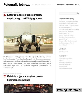 Blog fotografia lotnicza