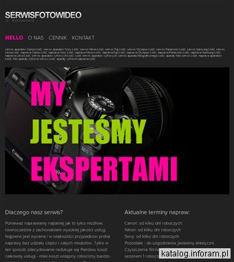 Tani serwis aparatów cyfrowych i kamer video