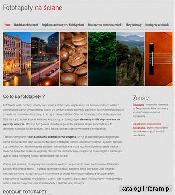 Praktyczne informacje o fototapetach