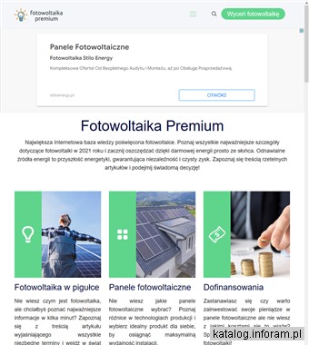 Fotowoltaika premium - panele dla domu i biznesu