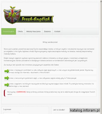 FRESH-ENGLISH Angielski przez skype