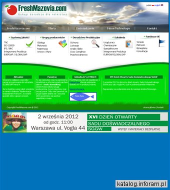 FreshMazovia.com - usługi doradcze dla rolnictwa