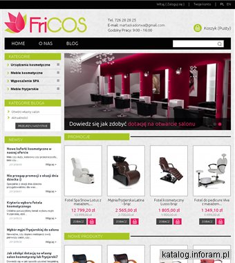 Meble fryzjerskie i kosmetyczne