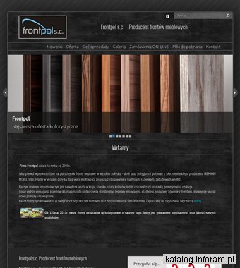Fronty meblowe, połyskowe, akrylowe Frontpol S.C.