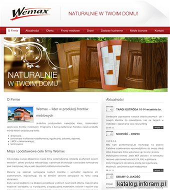 Producent frontów Wemax