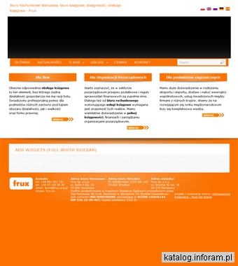 www.frux.org.pl Biuro rachunkowe