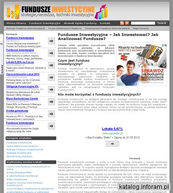 Fundusz Inwestycyjny, FunduszInwestor.pl