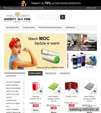 Gadżety Reklamowe - gadzetydlafirm.com.pl