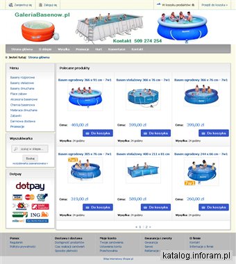 Akcesoria basenowe - galeriabasenow.pl