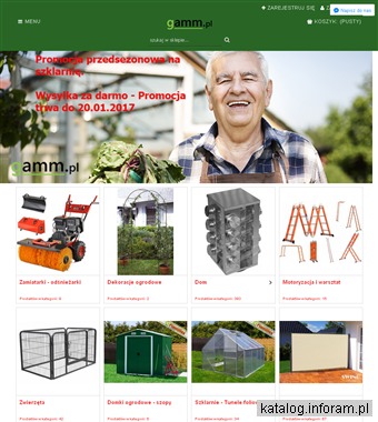 Szklarnie do ogrodu - gamm.pl