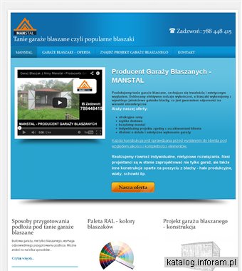 Tanie garaże blaszane