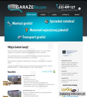 Garaże Blaszane - Producent
