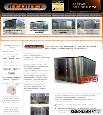Kelmet Garaże metalowe Warszawa