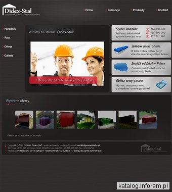 Didex-Stal - Garaże blaszane