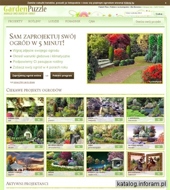 Ogrody projekty