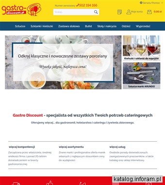 Akcesoria gastronomiczne – Gastro-Discount.pl