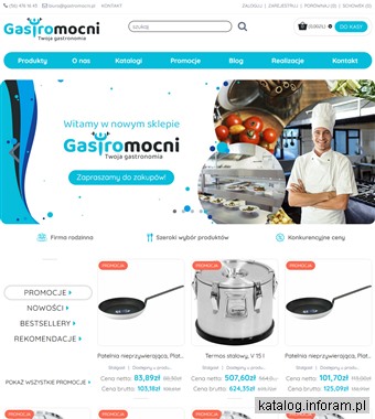 Sklep gastronomiczny - Gastromocni.pl