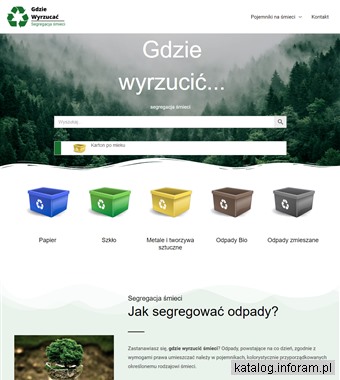 Prawidłowa segregacja - gdzie-wyrzucic.com.pl