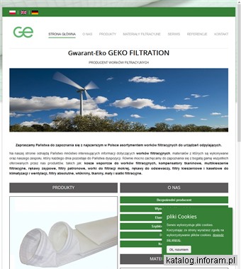 Materiały filtracyjne - gekofiltration.pl