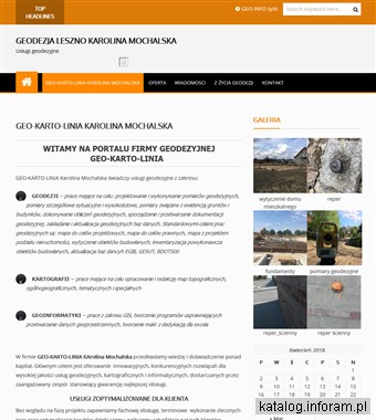 Geodezja Leszno Karolina Mochalska