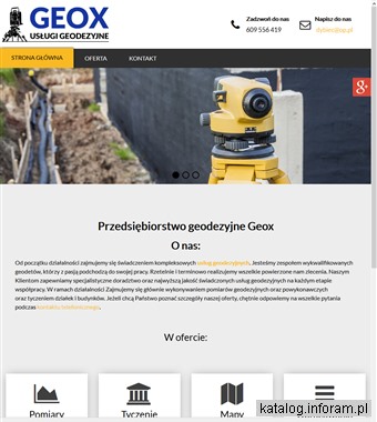 GEOX usługi geodezyjne Sochaczew