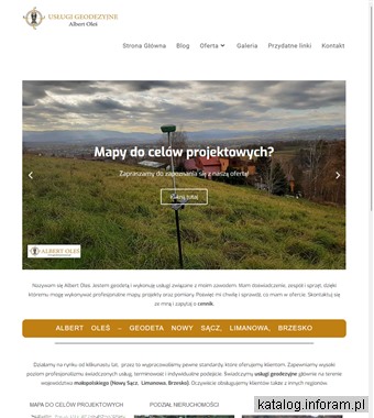 Geodeta brzesko - geodetanowysacz.pl