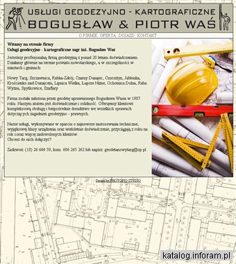 Geodeta Nowy Targ. Usługi geodezyjne.