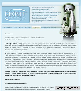 GEOSIT - usługi geodezyjne Słupsk