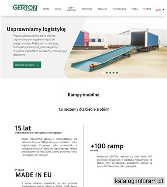Rampa załadunkowa - gerton.pl