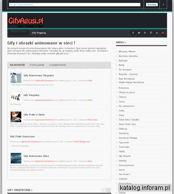 Gify animowane i obrazki ruchome - GifyAgusi.pl