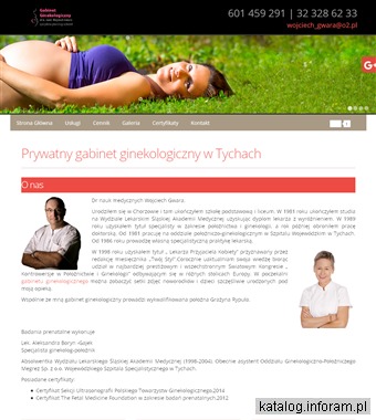 WOJCIECH GWARA badania ginekologiczne Tychy