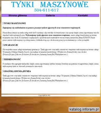 Tynki maszynowe, gipsowe, cementowo-wapienne, Gdynia, Gdańsk