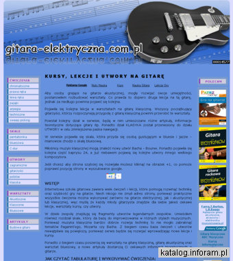 Internetowa szkoła gry na gitarze