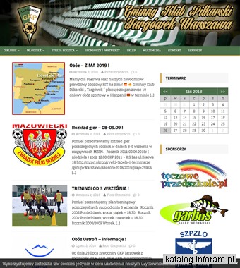 Trening piłkarski