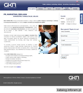 GKR Consulting - PR, marketing, reklama