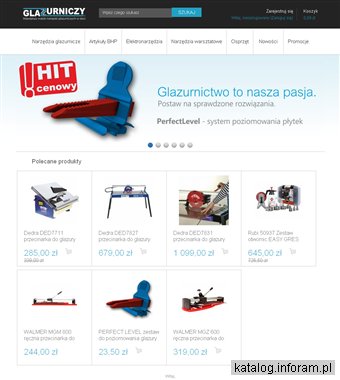 Glazurniczy.pl - przecinarki do glazury