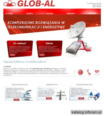 GLOB-AL osprzęt światłowodowy Olsztyn
