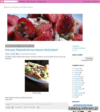 glodzik.pl - Pobudzamy Twoje kubki smakowe