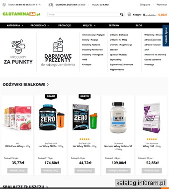 Sklep z odżywkami Glutamina24
