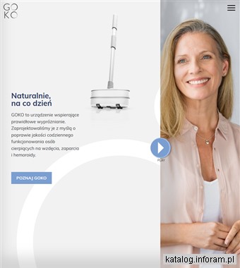 Urządzenie wspomagające wypróżnianie GOKO - Naturalnie, na co dzień