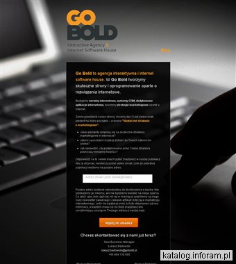 Agencja interaktywna Go Bold