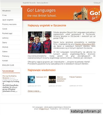 Go! Languages - angielski Szczecin