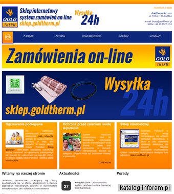 AquaGold - system przeciw zalaniu