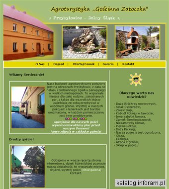 GOŚCINNA ZATOCZKA W.K. PLECETY noclegi Jawor