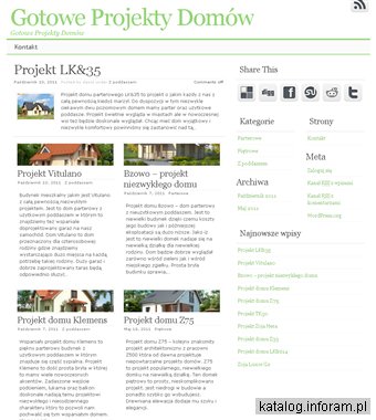 Gotowe projekty domów