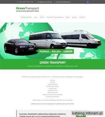 Przewóz osób Poznań i oklice